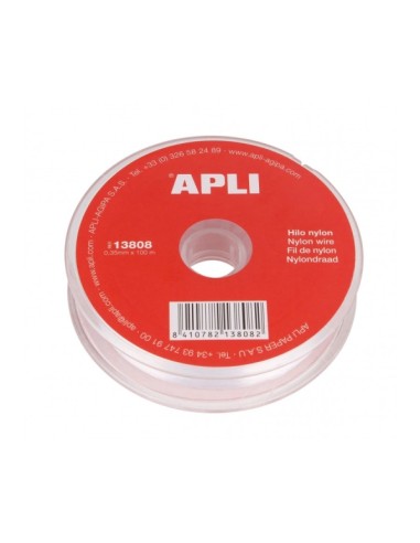 Bobine de corde en nylon Apli - Haute qualité - Solide et durable - Idéal pour le bricolage, le jardinage et l'artisanat - Coule