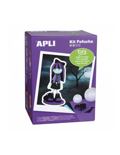 Kit de bricolage monstre Apli Fofucha - Tout inclus - Instructions visuelles - Niveau intermédiaire - Idéal pour les activités g