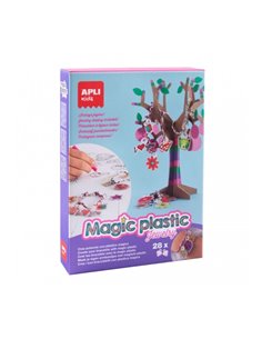 Kit Apli pour créer des bracelets et des perles en plastique magique - Rapide et facile - Haute qualité - Développe la créativit