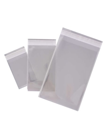 Sachets Apli en polypropylène avec fermeture adhésive, 60 x 80 mm, calibre 120, haute résistance et flexibilité, qualité aliment