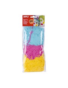 Bandes de papier de soie Apli – Idéales pour travaux manuels – Piñatas – Chapeaux – Costumes – Jaune