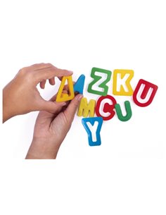 Pack de moules alphabet Jovi pour accessoires de modelage - Moules de découpe en plastique pour pâte à modeler - Comprend 26 piè