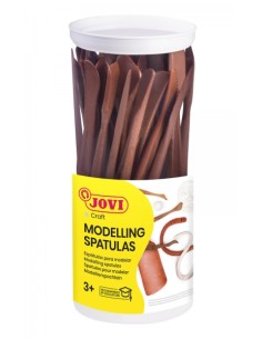 Bocal Jovi de 45 modeleurs en plastique - 5 modèles - Outils pour argile, boue et pâte à modeler - Accessoires de modelage - 9 u