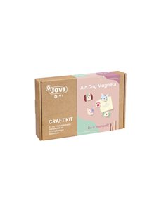 Kit de bricolage Jovi pour fabriquer des aimants avec de la pâte durcissable à l'air - Instructions étape par étape - Lien vers 