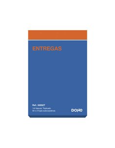 Livret de livraison Dohe - Quart naturel - 50 x 3 feuilles autocopiants - Triple exemplaire