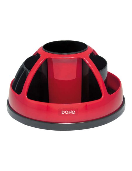 Organiseur de bureau rotatif Dohe - Matériau de haute qualité - Sans métaux lourds - Idéal pour ranger les ustensiles