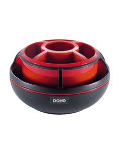 Organiseur de bureau rotatif Dohe - Matériau de haute qualité - Sans métaux lourds - Idéal pour ranger les ustensiles