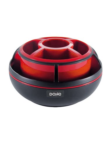 Organiseur de bureau rotatif Dohe - Matériau de haute qualité - Sans métaux lourds - Idéal pour ranger les ustensiles