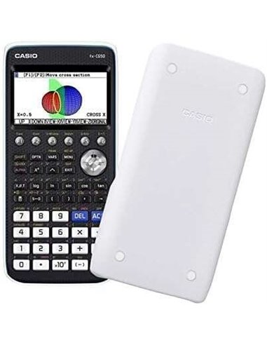 Calculatrice scientifique graphique 3D Casio FX-CG50 - Écran couleur 8 lignes - Graphiques 3D dynamiques et statistiques - Alime