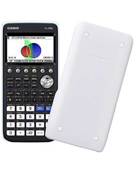 Calculatrice scientifique graphique 3D Casio FX-CG50 - Écran couleur 8 lignes - Graphiques 3D dynamiques et statistiques - Alime