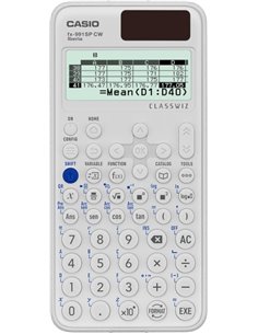 Calculatrice scientifique Casio Iberia Classwiz FX-991 SP, écran LCD 12 chiffres, plus de 560 fonctions, coque de protection, bl