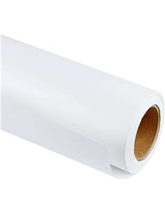 Rouleau de papier kraft vergé Fabrisa 70 g, 1 x 25 m, blanc
