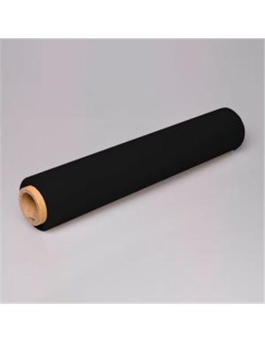 Bobine de film étirable Fabrisa avec mandrin de 23 microns - Largeur 50 cm - Poids 2 kg - Haute résistance - Couleur noire