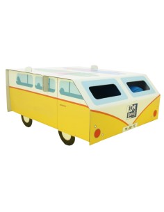 Coffret de loisirs créatifs Oxford pour enfants : fourgonnette et outils, blocs de bricolage, mallette Kangoo, pâte à modeler co