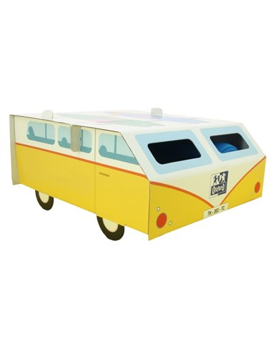 Coffret de loisirs créatifs Oxford pour enfants : fourgonnette et outils, blocs de bricolage, mallette Kangoo, pâte à modeler co