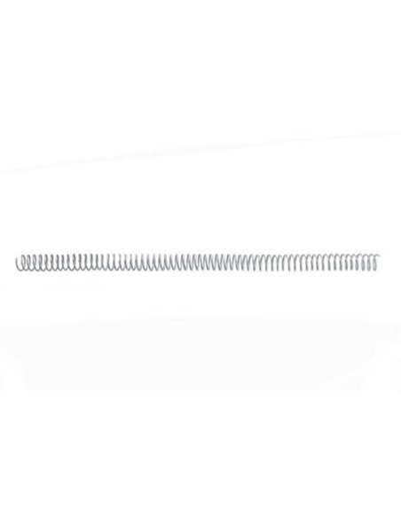 Boîte de 100 spirales métalliques GBC 24 mm 5:1 - Blanches