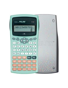Calculatrice scientifique Milan M240 10+2 chiffres - Affichage 2 lignes - 240 fonctions intégrées dont 124 fonctions scientifiqu