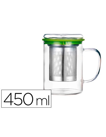 TASSE INFUSER 450ML AVEC FILTRE EN INOX