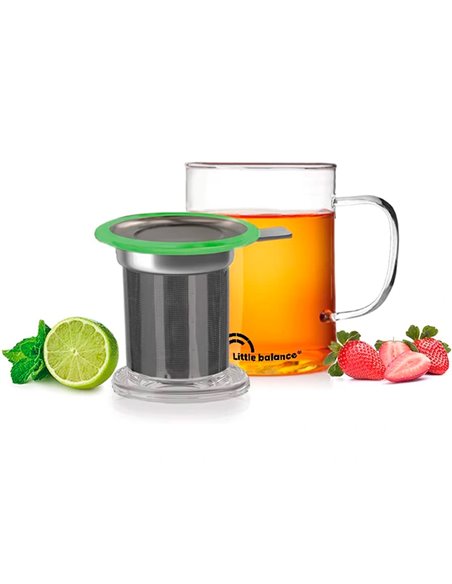 TASSE INFUSER 450ML AVEC FILTRE EN INOX