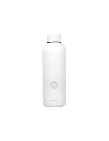 BOUTEILLE ISOTHERME ANTARTIK ACIER INOXYDABLE SANS BPA 500ML COLORIS BLANC