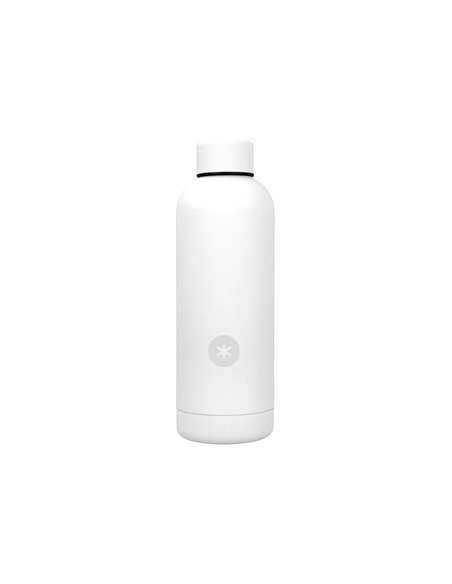 BOUTEILLE ISOTHERME ANTARTIK ACIER INOXYDABLE SANS BPA 500ML COLORIS BLANC