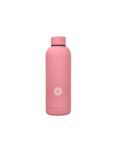 BOUTEILLE ISOTHERME ANTARTIK ACIER INOXYDABLE SANS BPA 500ML COLORIS ROSE