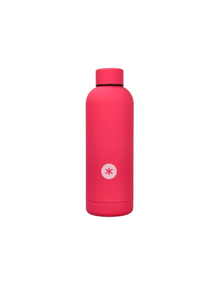 BOUTEILLE ISOTHERME ANTARTIK ACIER INOXYDABLE SANS BPA 500ML COLORIS FUCHSIA