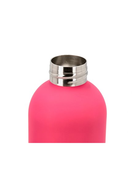 BOUTEILLE ISOTHERME ANTARTIK ACIER INOXYDABLE SANS BPA 500ML COLORIS FUCHSIA