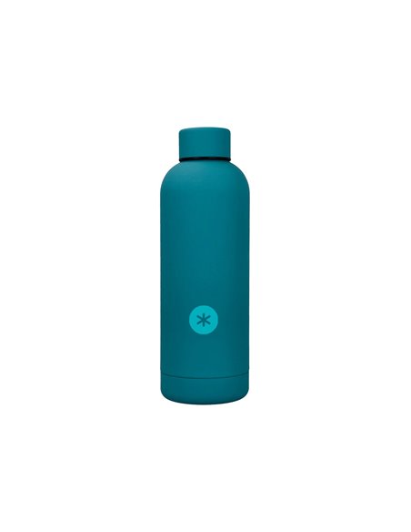 BOUTEILLE ISOTHERME ANTARTIK ACIER INOXYDABLE SANS BPA 500ML COLORIS TURQUOISE