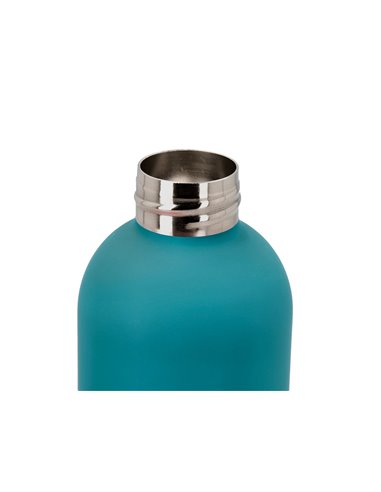 BOUTEILLE ISOTHERME ANTARTIK ACIER INOXYDABLE SANS BPA 500ML COLORIS TURQUOISE