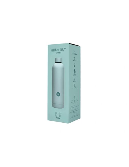 BOUTEILLE ISOTHERME ANTARTIK ACIER INOXYDABLE SANS BPA 500ML COLORIS MENTHE