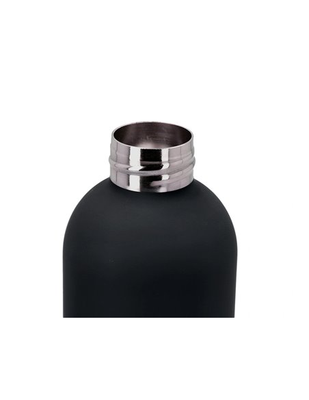 BOUTEILLE ISOTHERME ANTARTIK ACIER INOXYDABLE SANS BPA 500ML COLORIS NOIR