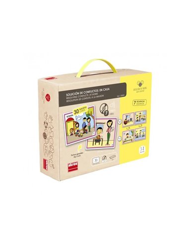 VIVRE ENSEMBLE AKROS RESOUDRE LES CONFLITS JEU DE 7 HISTOIRE RESOLUTION DE  PROBLEMES 30 CARTES 1 CD 1