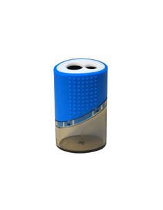 TAILLE-CRAYONS WONDAY PLASTIQUE 2 USAGES RESERVE  COLORIS ASSORTIS 2