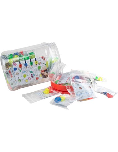 ADAPTATEUR CRAYON LIDERPAPEL PLASTIQUE IDÉAL APPRENTISSAGE ÉCRITURE GAUCHER/DROITIER COULEUR BLEU ROUGE PAQUET 2 UNITÉS