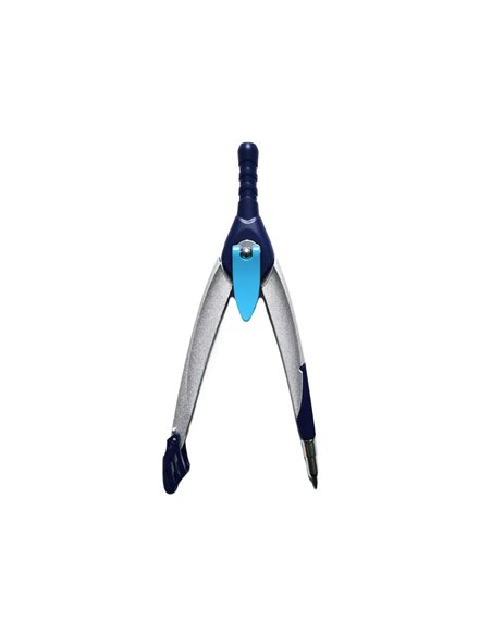 COMPAS LIDERPAPEL LOCK DEVICE ADAPTATEUR UNIVERSEL ET MINES COLORIS GRIS