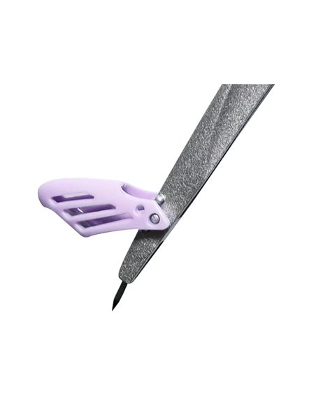 COMPAS LIDERPAPEL LOCK DEVICE ADAPTATEUR UNIVERSEL ET MINES COLORIS VIOLET