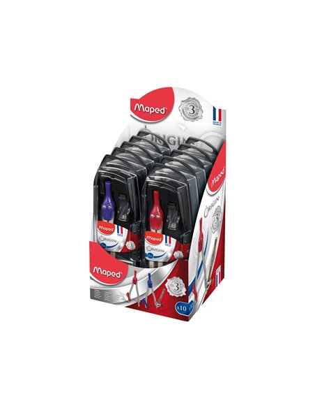 COMPAS MAPED ORIGIN MINE BAGUE BRANCHES ACIER DURABILITÉ RIGIDITÉ 3 ANS GARANTIE