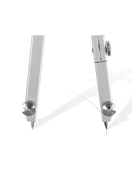 MINE LIDERPAPEL GRAPHITE GRANDE RÉSISTANCE POUR COMPAS 2MM ÉTUI 3 UNITÉS