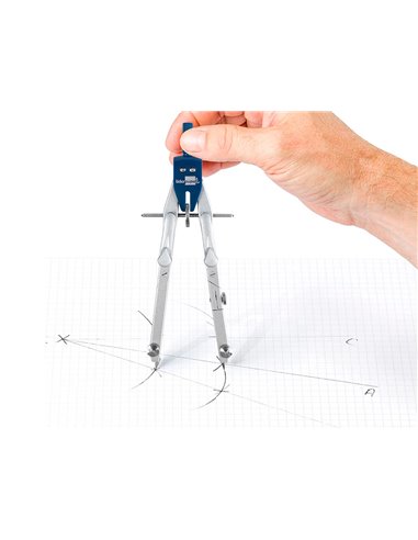 MINE LIDERPAPEL GRAPHITE GRANDE RÉSISTANCE POUR COMPAS 2MM ÉTUI 3 UNITÉS