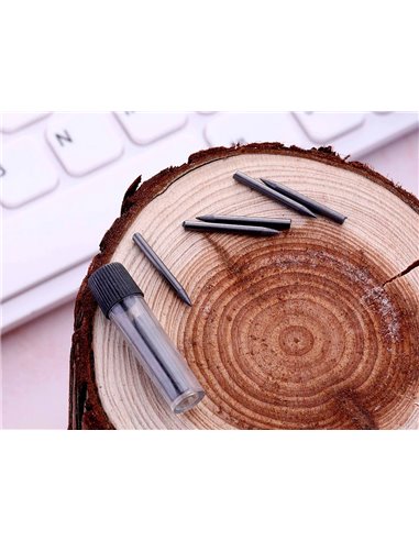 MINE LIDERPAPEL GRAPHITE GRANDE RÉSISTANCE POUR COMPAS 2MM ÉTUI 3 UNITÉS