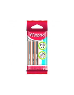 MINI CRAYON POUR COMPAS MAPED LOT DE 3 UNITES