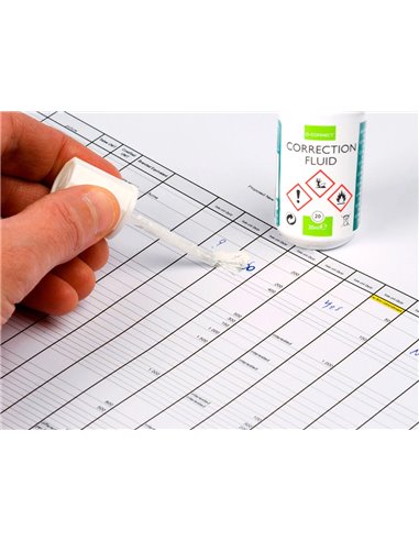 CORRECTEUR LIQUIDE Q-CONNECT PINCEAU FLACON 20ML