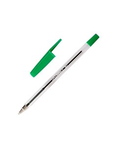 STYLO-BILLE Q-CONNECT ÉCRITURE MOYENNE 0.7MM ENCRE CLASSIQUE BILLE INDÉFORMABLE CAPUCHON COULEUR ENCRE VERT 2