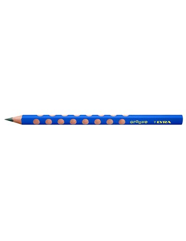 CRAYON GRAPHITE GROOVE SLIM HB LYRA FORME TRIANGULAIRE  GAUCHERS ET DROITIERS DIAMETRE 7MM