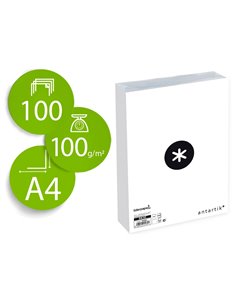 PAPIER LIDERPAPEL MULTIFONCTION ANTARTIK A4 100 G/M2 HAUTE QUALITE BLANCHEUR  169 OPACITE 95 100 FEUILLES