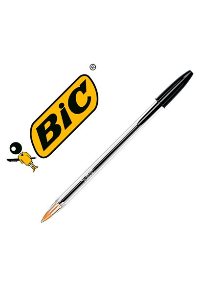 RECHARGE BIC CRISTAL ORIGINAL POINTE MOYENNE NOIR