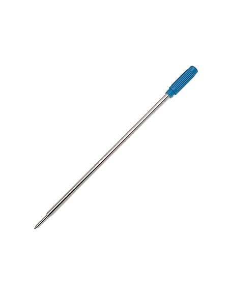 RECHARGE Q-CONNECT STYLO-BILLE TYPE CROSS LARGEUR MOYENNE COULEUR BLEU