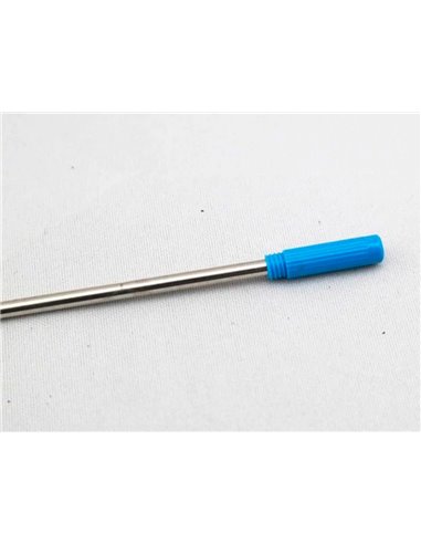 RECHARGE Q-CONNECT STYLO-BILLE TYPE CROSS LARGEUR MOYENNE COULEUR BLEU