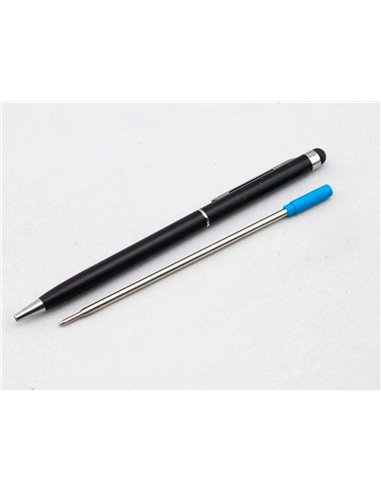 RECHARGE Q-CONNECT STYLO-BILLE TYPE CROSS LARGEUR MOYENNE COULEUR BLEU